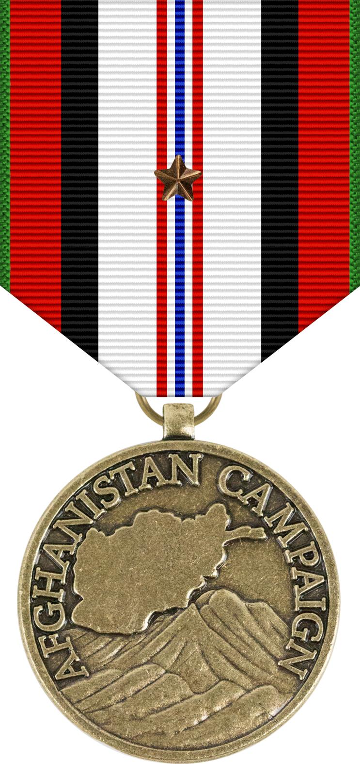 Afghanistan Campaign Medal (x1 Bronze Star)