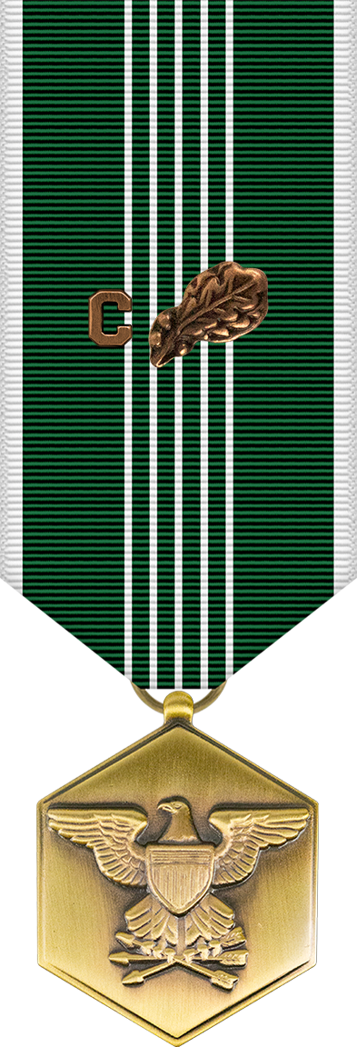 Army Commendation Medal (x1 OakLeaf Cluster x 1 C )