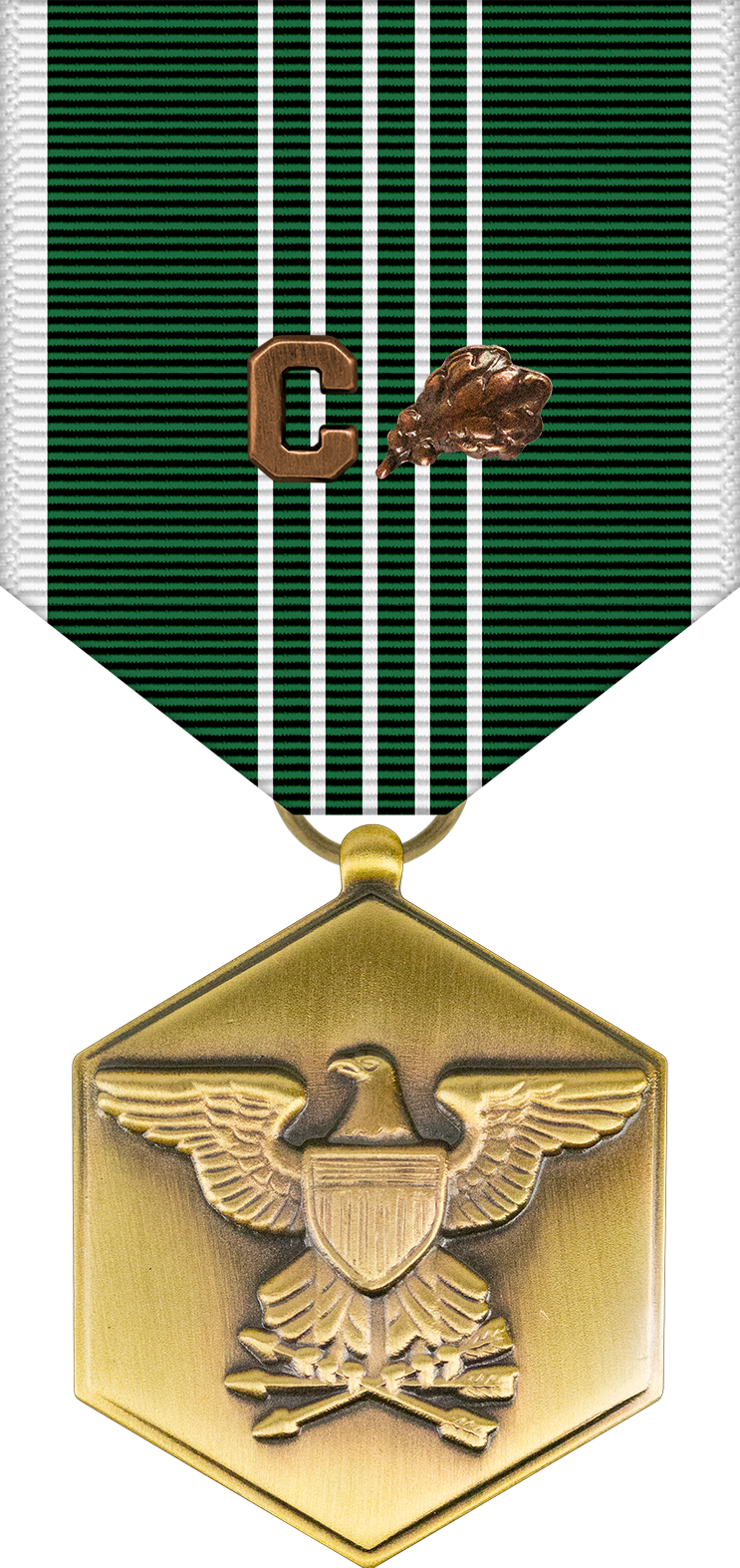 Army Commendation Medal (x1 OakLeaf Cluster x 1 C)